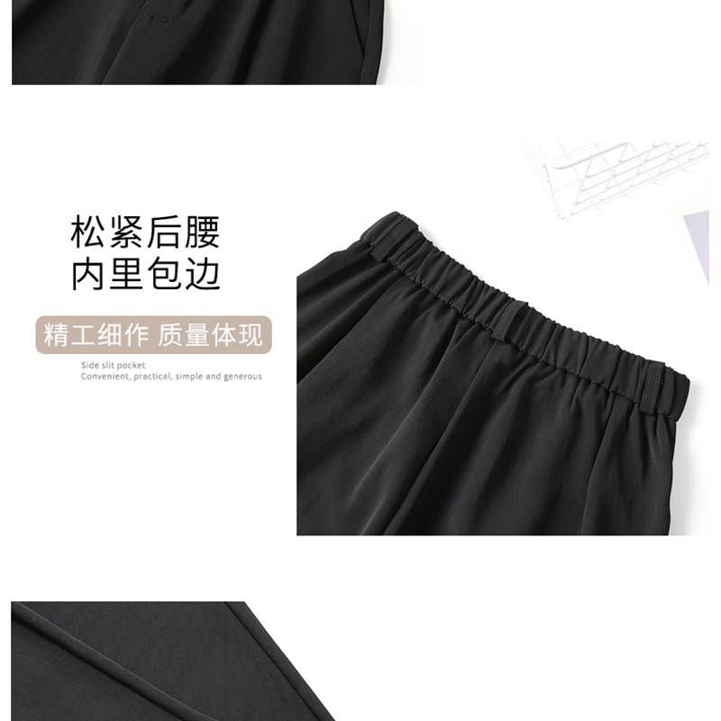 175高个子加长灰色直筒西装裤女夏季高腰显瘦垂感窄版阔腿拖地裤