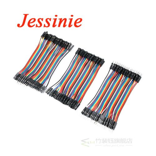 120pcs/lot 40P 10cm Jumper Wire Dupont Cable breadboard Line