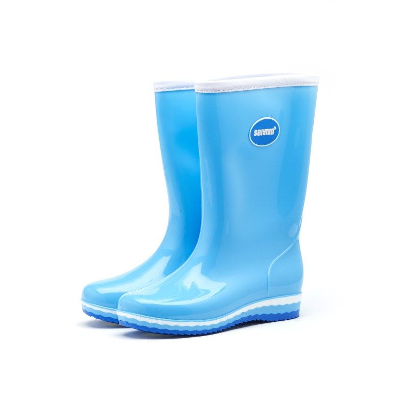 大童雨鞋男中筒水靴女学生大码水鞋内胆可拆卸轻便防滑四季雨靴