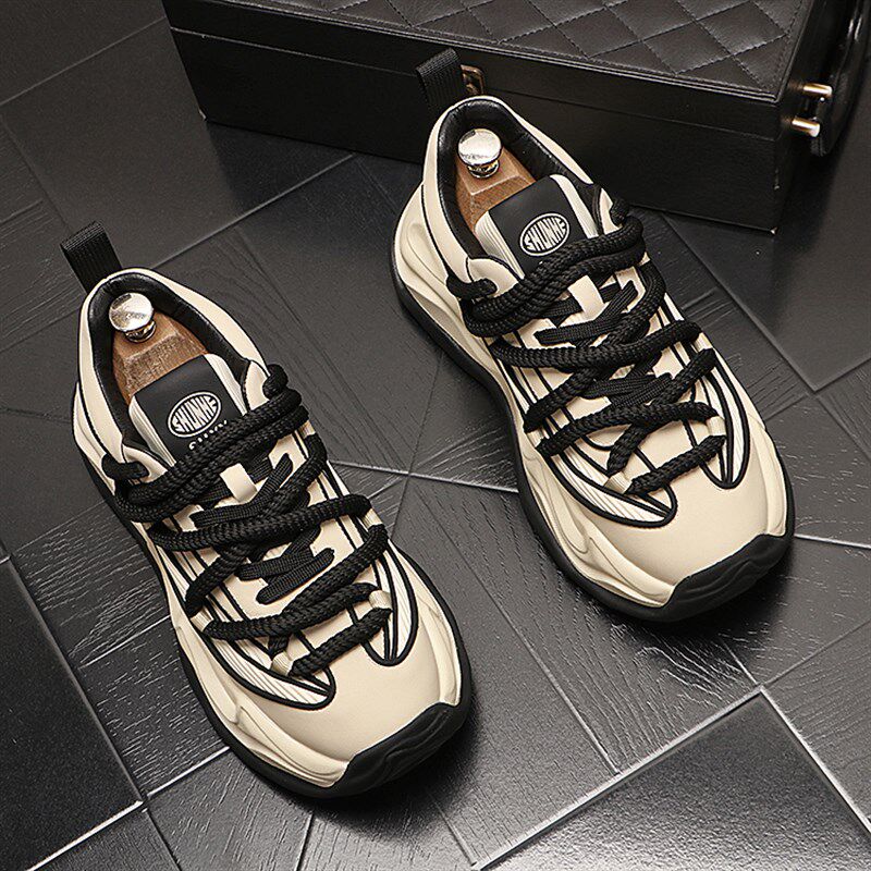 厚底老爹鞋增高鞋子冬季新品休闲鞋潮男网红爆款运动鞋小众炸街鞋