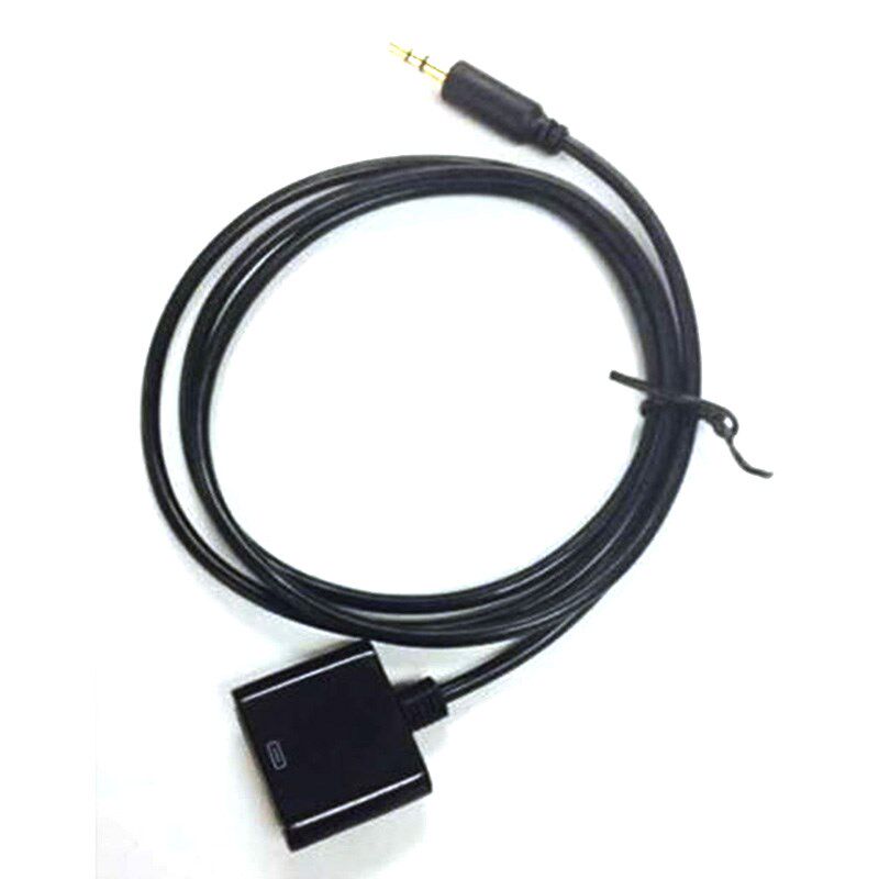 1 pcs AUX 3.5mm Male to 30 pin Female for iPod iPhone Dock
