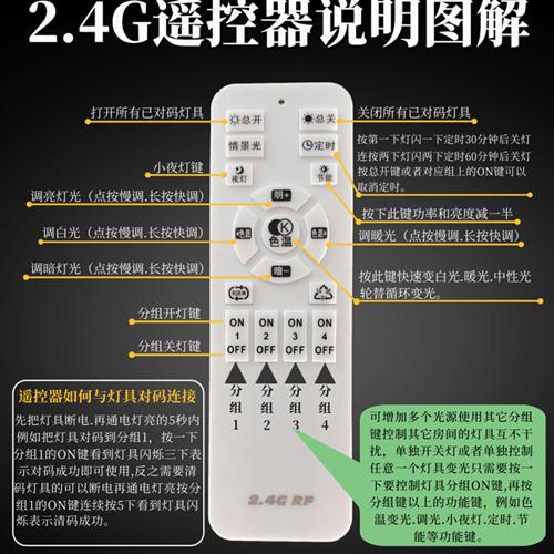 超亮LED灯泡E27螺旋节能灯球泡灯2.I4G遥控无极调光三色变光家 家装灯饰光源 LED球泡灯 原图主图