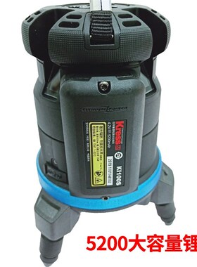 卡胜水平锂电自平衡仪激光标线仪绿光2/线强光09034打线5线投仪