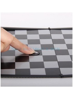 Pocket Chess Magnetic Portable Mini Checkers Set Traveler Pl