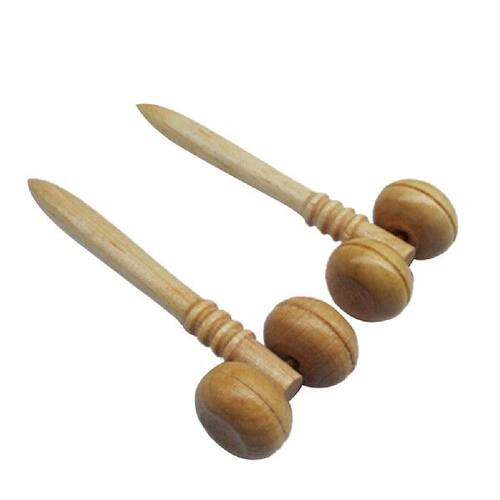 热销Useful Wooden Eyes Face Roller Massager For Relaxing Fac