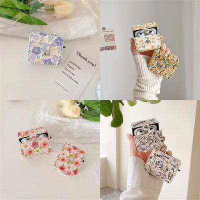 速发Flower Earphone Case For Airpods 2 1 3 Air Pods Vintage