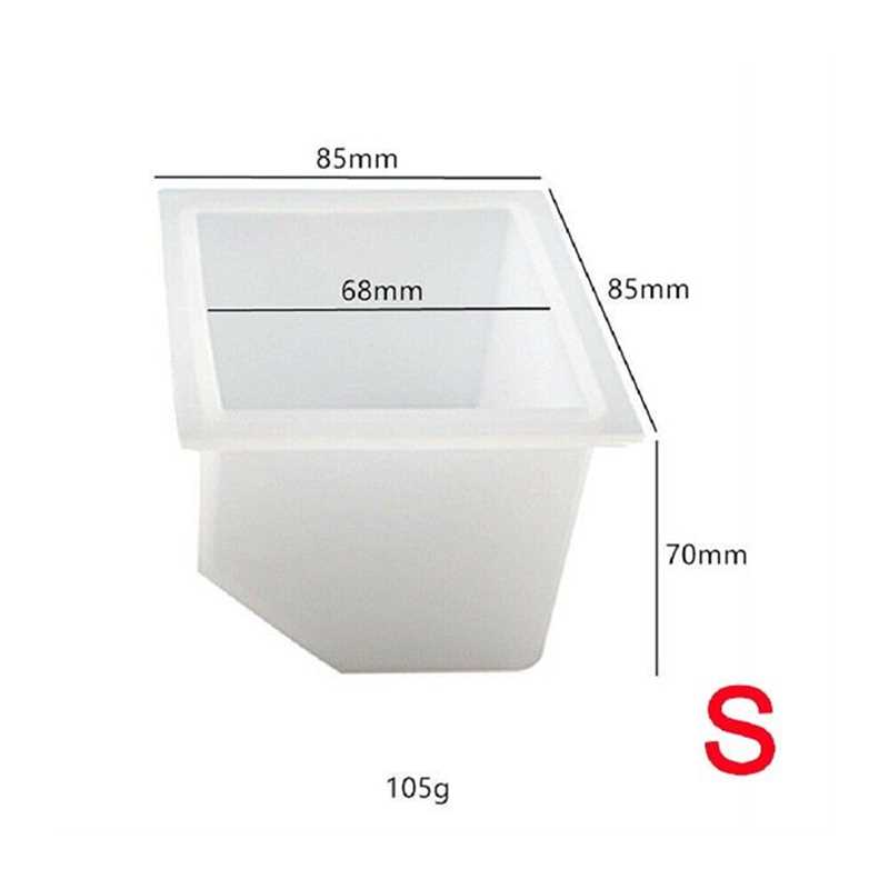 极速DIY Square Silicone Resin Mould Square Cube Molde Silico