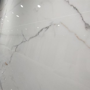 速发新品贝加莫白800x2600 岩板电视背景墙连纹大板大理石 客厅悬