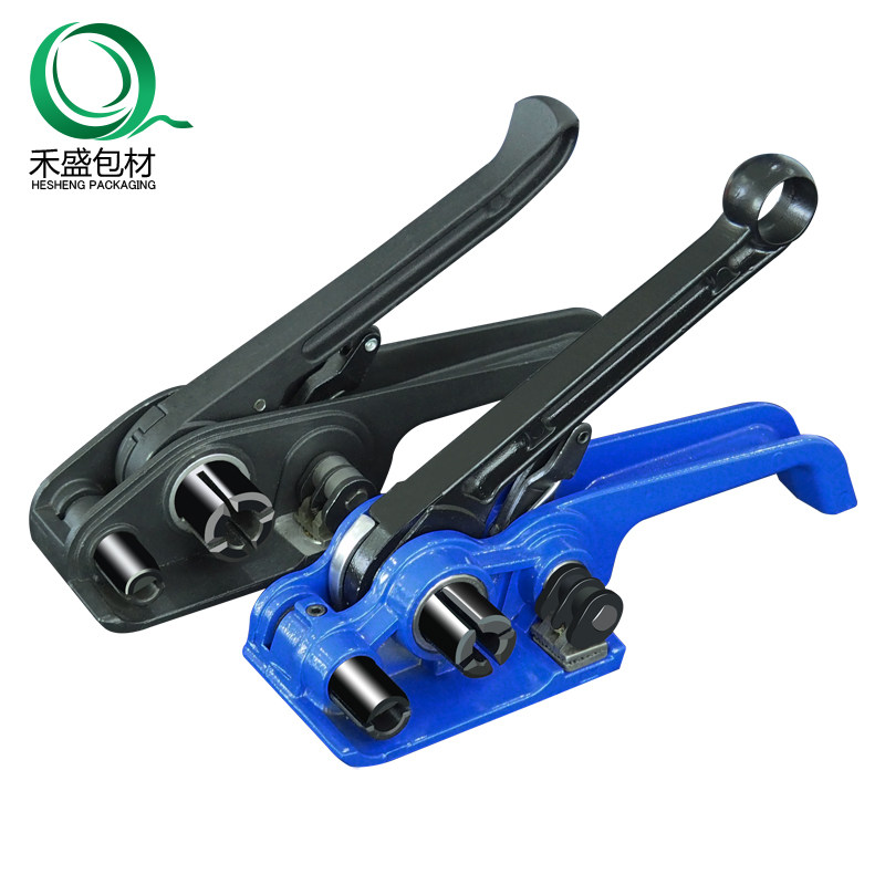 打包机捆扎带收紧一体塑钢带打包钳捆扎机打包器手动拉紧器包装带