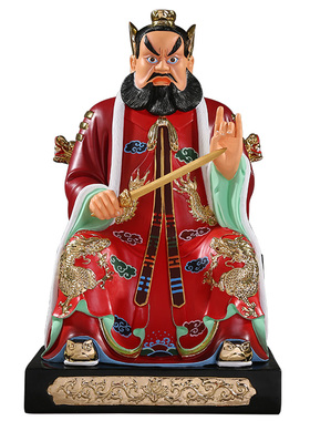 厂家直销龙虎山张天师神像 张道陵佛 树脂摆件供奉坐虎骑虎12