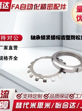 轴承锁紧螺帽齿型防松垫圈JLNSK10 12 15 17 20 25 30 35 40 现货
