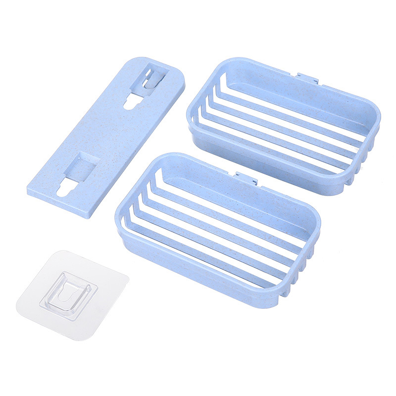 推荐Soap Dishes Box Wall Zeep Houder Shower Soap Tray Holder