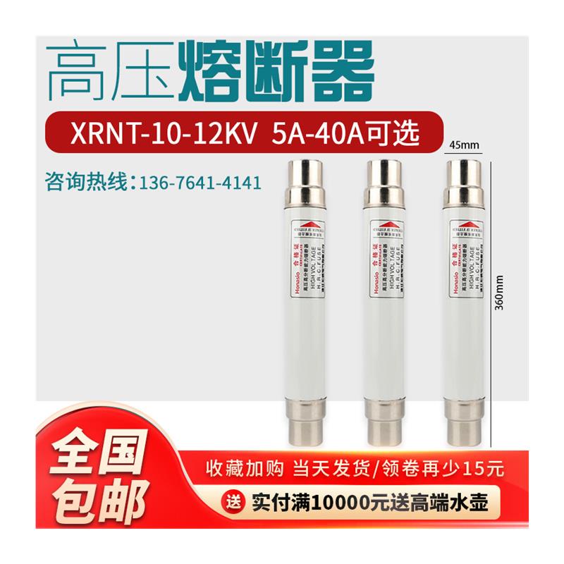 高压熔断器XReNT1012KV5A10A16A25A31.5A40高分断限流熔断管保-封面