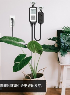 WiFi涂鸦智能家居插头Apzp定时温控器语音遥控温度智能插座