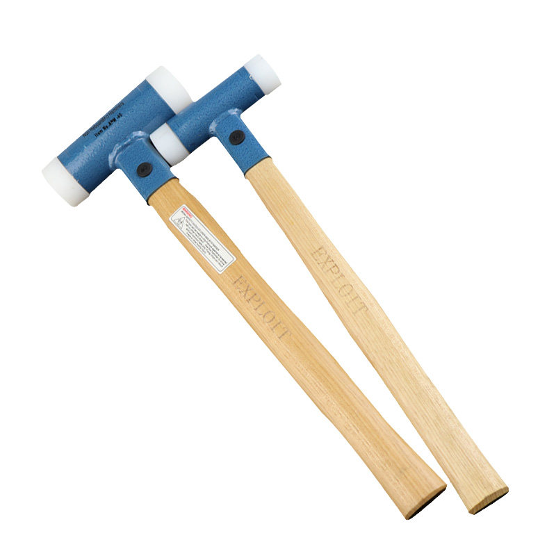 开拓工业橡胶锤橡皮锤子工具安装锤小尼龙m塑料大号榔头无弹力门
