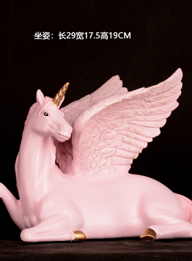 美式工艺品树脂马客厅玄关电视柜酒柜装饰品摆件现代简约家居创意