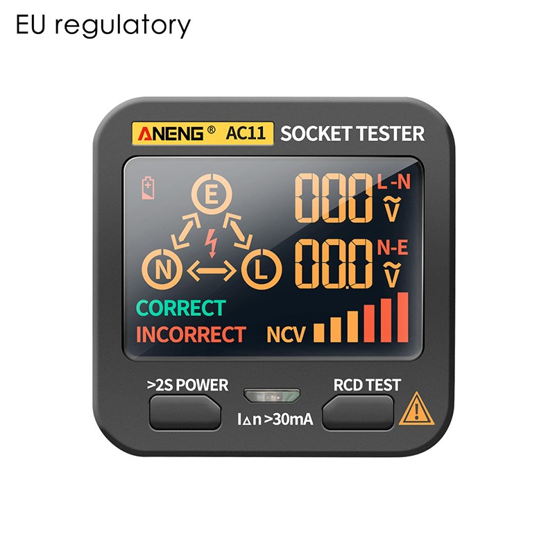 Power Socket Tester Socket Tester Wiring Detection Wall Bre