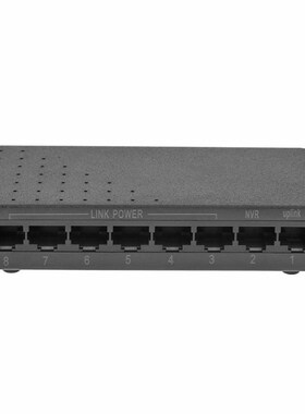 8 Ports 6+2 PoE Switch Injector Power Over RJ45 Ethernet wit
