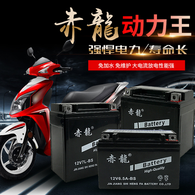 赤龍三轮摩托12V32A二轮车12Ⅴ9A12V7A12V5A免维护蓄电池电瓶全新
