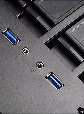 银欣DS380 12盘 8盘位 NAS主机 3.5/2.5 JSAS SATA 热拔插ITX机箱