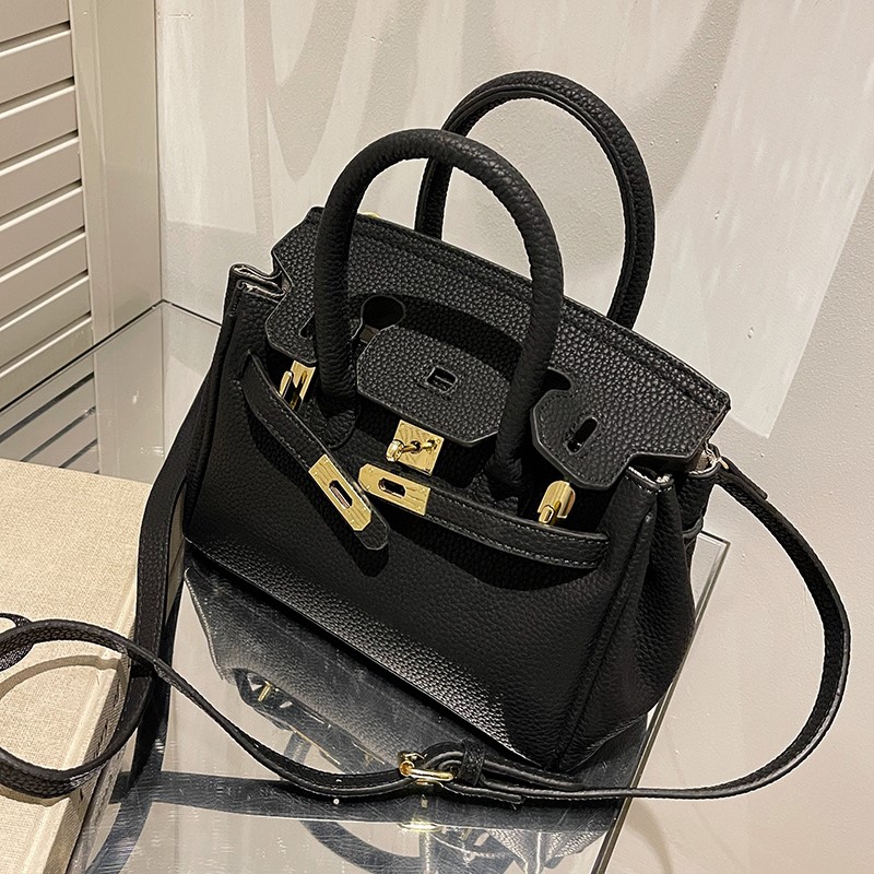 韩代2023新款包包女包百搭小众斜G挎包高级感时尚手提包铂金包