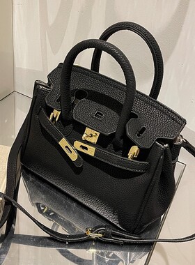 韩代2023新款包包女包百搭小众斜G挎包高级感时尚手提包铂金包