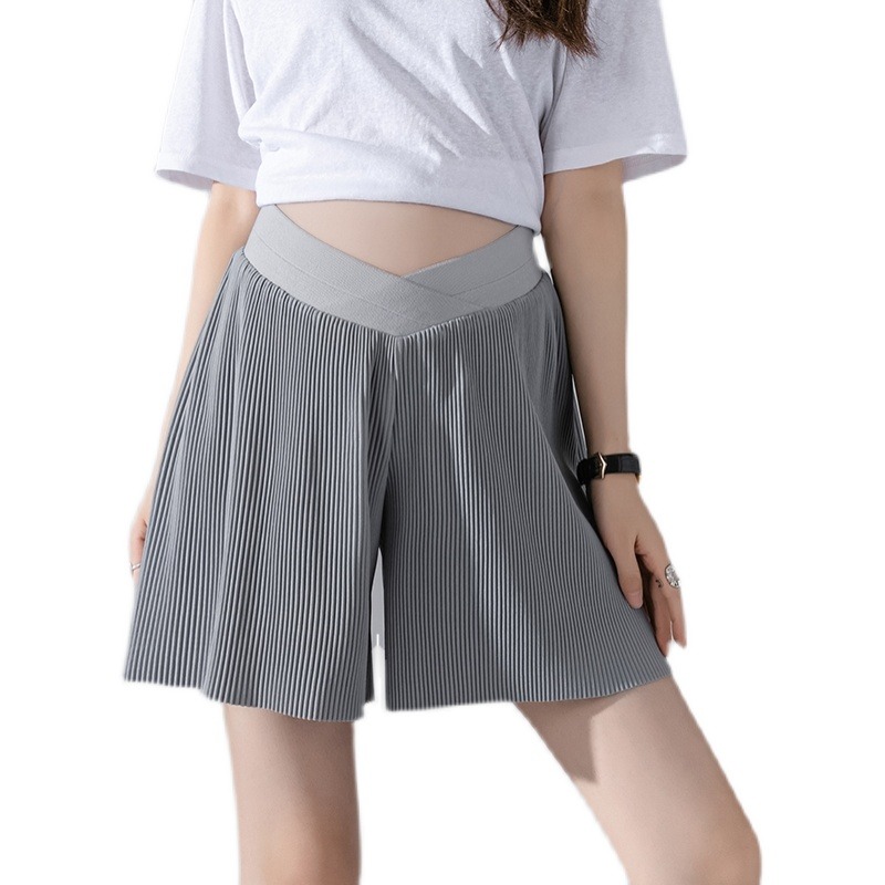 孕妇短裤夏季外穿k薄款低腰打底休闲裤夏款小个子大码阔腿裤子夏