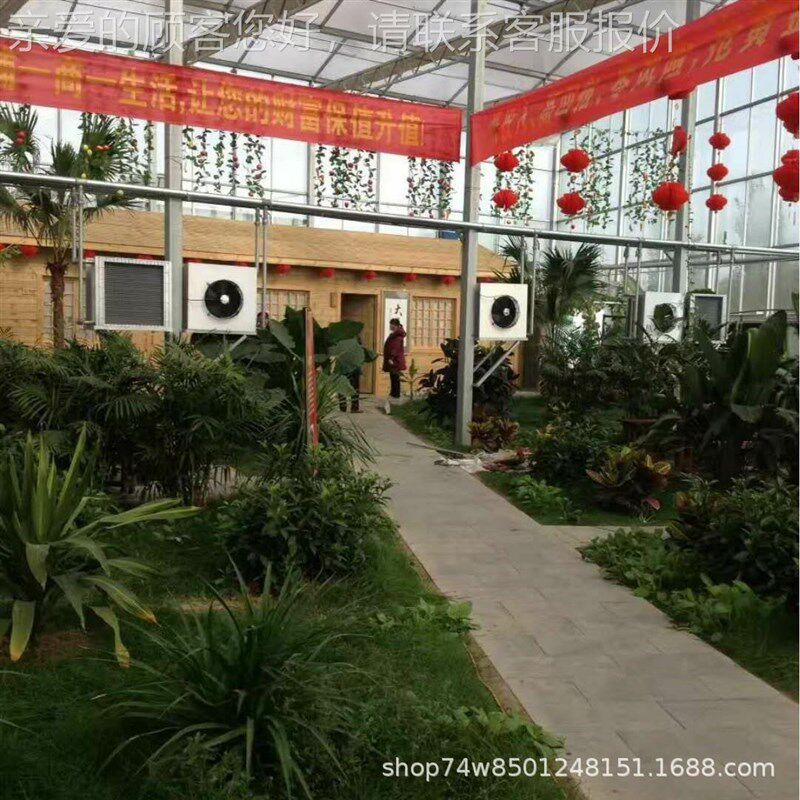 代新车设间暖风17206机厂房加温铜管水暖换热器现农款业温室冬季