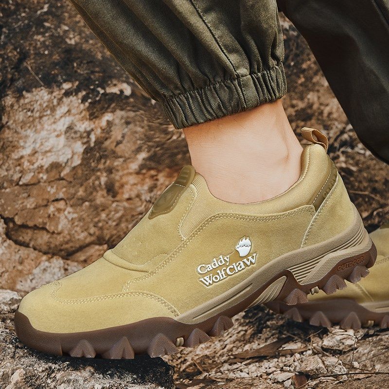 春秋季懒人鞋男休闲运动鞋软绒面防水户外鞋中年爸爸鞋软底牛筋底,流行男鞋,单鞋,淘宝优惠券,粉丝福利购,淘宝优惠卷