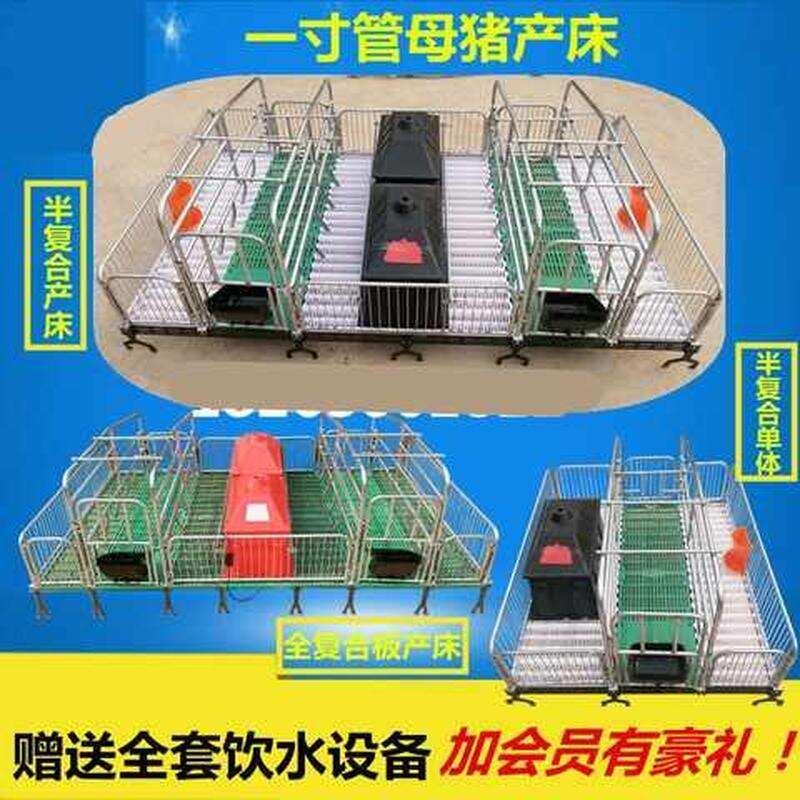 享新惠母猪产床复合板分娩落的产地单体猪床式猪用产保一体产床猪