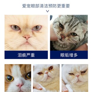 宠物眼部清洁湿巾猫咪狗狗缓解泪痕擦眼屎擦眼睛去耳垢耳部湿 推荐