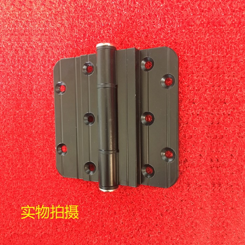 大折叠门配件铝合金边合页铰链阳台推拉门边框配T件折叠门五金配