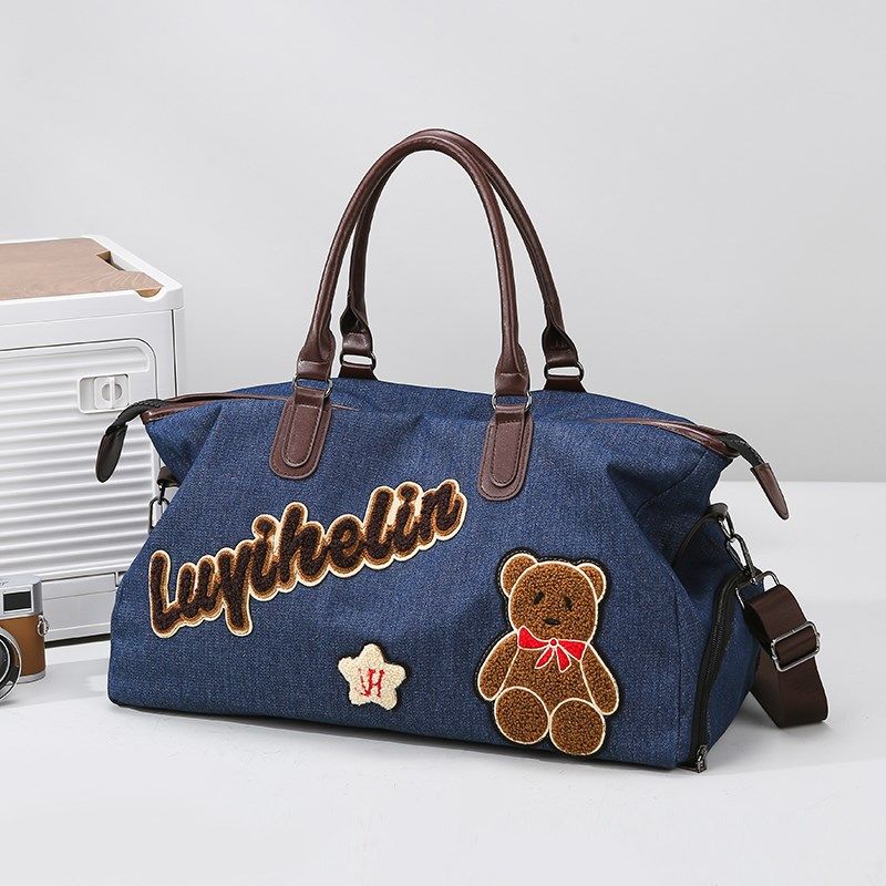 手提旅行包短途大容量斜挎女行李收纳袋运动健身包可套拉杆登机包,箱包皮具/热销女包/男包,旅行袋,淘宝优惠券,粉丝福利购,淘宝优惠卷