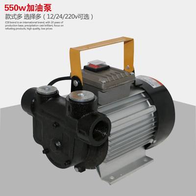 v泵4v220v8柴油2大流计量车加汽油齿轮电机卸W油载油泵小型