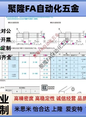 LXAA PLXAA SLXAA3 4 5 6 8 10-F悬臂销扣环轴承用直柱六角