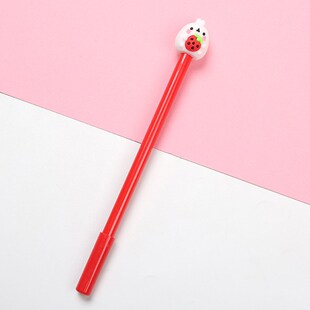 Cute Rabbit Molang Kawaii gel Fruit pens black ink 0.5mm