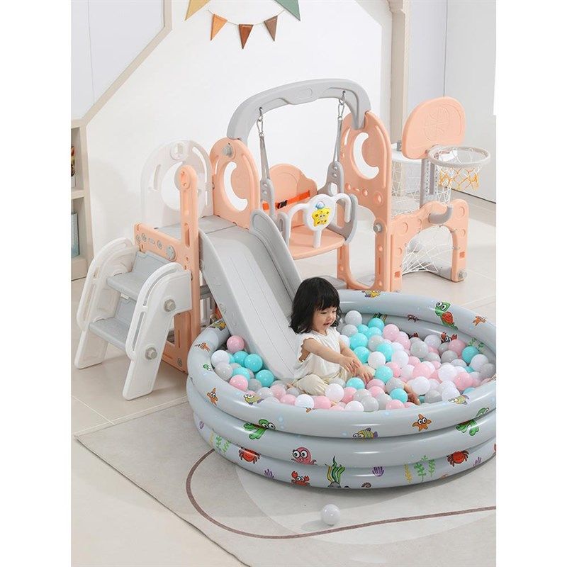 小孩游泳池带塑料滑滑梯秋千二合一婴儿童2至10岁宝宝室内外家用,玩具/童车/益智/积木/模型,滑梯,淘宝优惠券,粉丝福利购,淘宝优惠卷