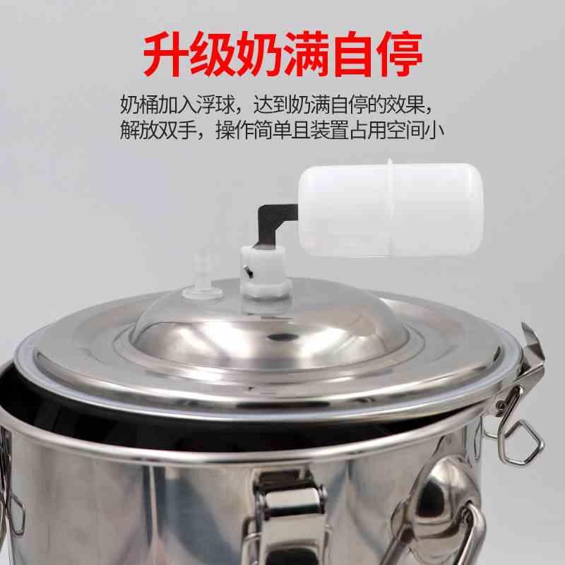 热销挤奶机牛用羊用吸奶器电动脉冲挤奶器山羊取奶器不锈钢奶牛吸