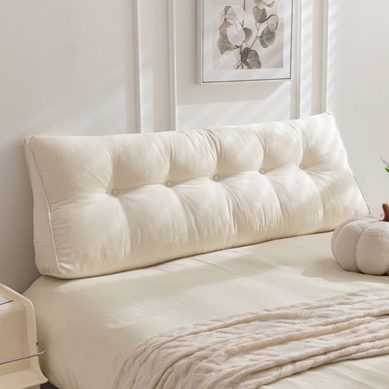 2024新款床头靠枕大靠背床头靠垫纯色简约双人软包靠枕床上护腰垫,居家布艺,床头靠垫,淘宝优惠券,粉丝福利购,淘宝优惠卷