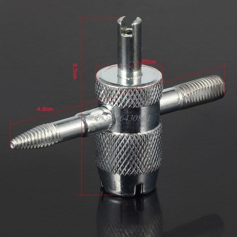 4 Way Tyre Valve Repair Remover Tool Car Bike Tire Accessory