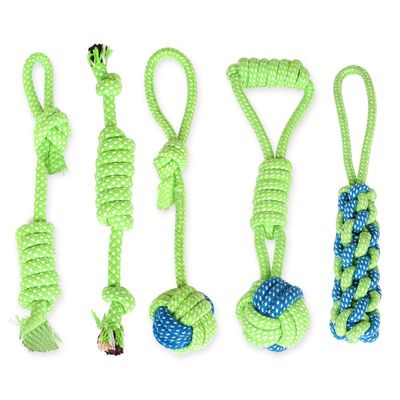 推荐Pet Products Dog Cotton Rope Toy Molar Cleaning Dog Bite