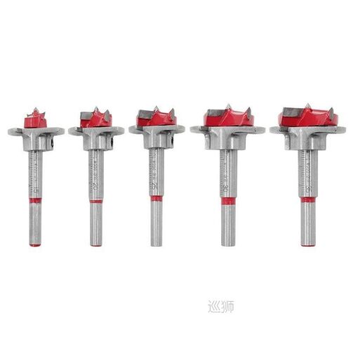 Hinge Hole Opener Woodworking Carbide Drill Bits Set Positio
