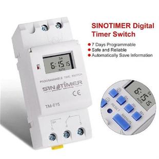 Switch 220V Time Weekly Programmable 极速AC Digital Days