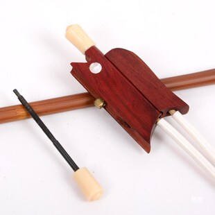 演奏四胡弓子红棕白马尾四胡琴弓双调节四弦二胡高中低音配件