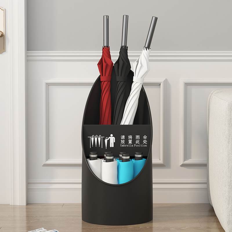 家用门口伞架放伞筒置物架商用进门沥F水伞桶雨伞架入户收纳架雨