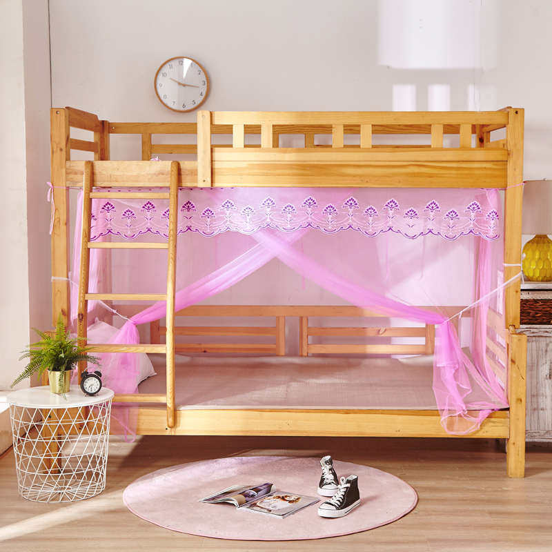 母子床上下床蚊帐家用卧室老式纹帐梯形双层实木床蚊帐上下铺专,床上用品,蚊帐,淘宝优惠券,粉丝福利购,淘宝优惠卷