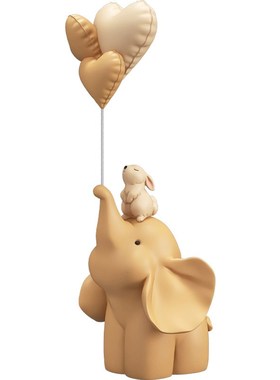 大象摆件客厅家居装饰品玄关电视柜办公室桌面生日礼物乔迁新居