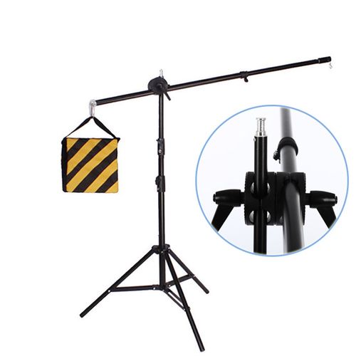 摄影头转盘柔光纸 顶灯架横臂 背景横双转轮节双轴 万向转接头