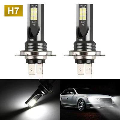 推荐2Pcs H4 H7 H11 H8 H9 H16JP H3 H1 Led Car Lamps Fog Light