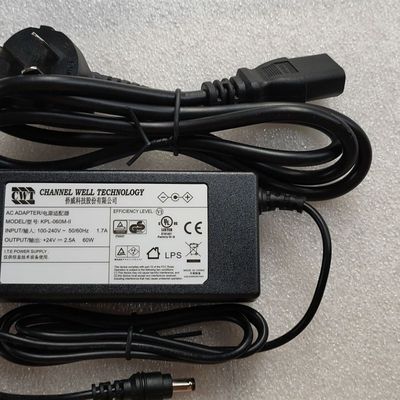 原装CWT侨威24V2.5A电源适配器工业相机KPL-060PM-II电源供应器60